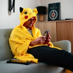 Pokemon - Pikachu Decke mit Kapuze