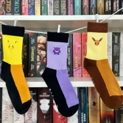 Pokemon - Pikachu, Evoli und Gengar Socken 3er Set