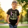 Pokemon - Pikachu Neon T-Shirt Kinder schwarz