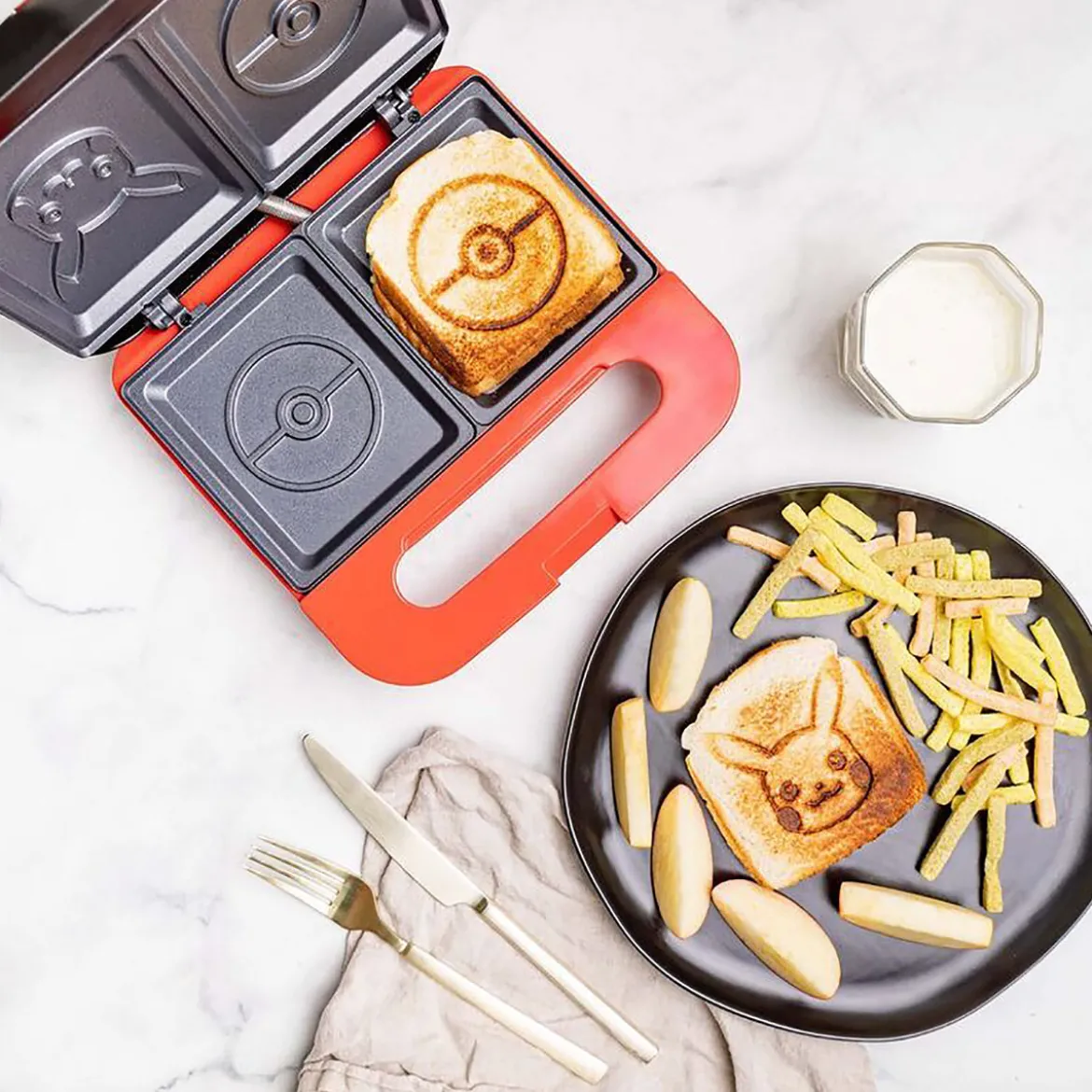 Pokemon - Pikachu und Pokeball Sandwichmaker