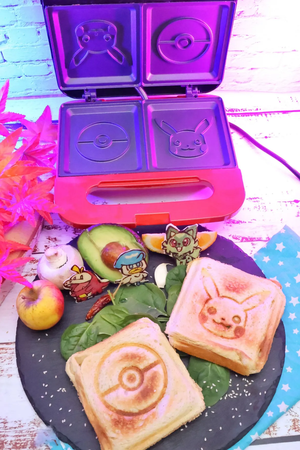 Pokemon - Pikachu und Pokeball Sandwichmaker
