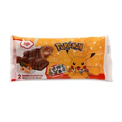Pokemon - Pikachu Waffelriegel mit Stickern