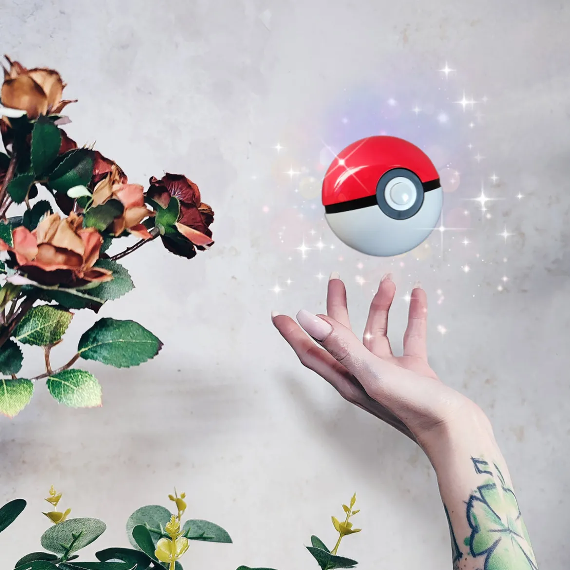 Pokemon - Pokeball Replik mit Licht