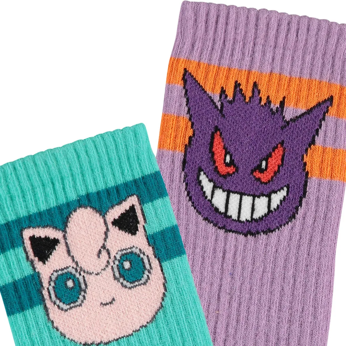 Pokemon - Pummeluff & Gengar Socken 2er Set