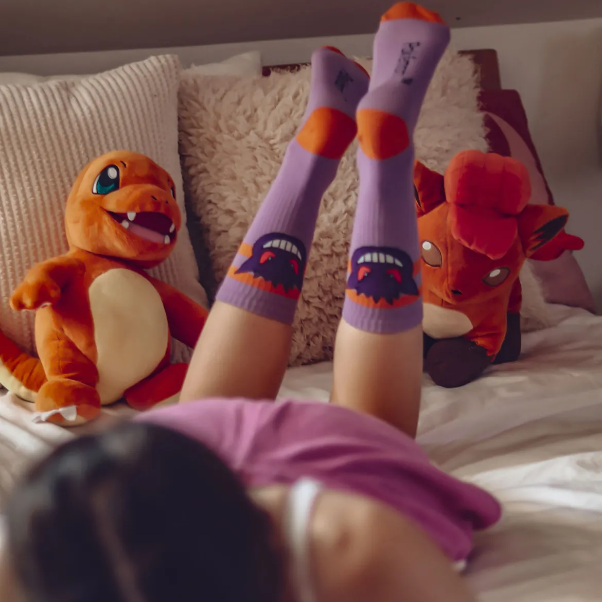 Pokemon - Pummeluff & Gengar Socken 2er Set