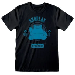 Pokemon - Relaxo College T-Shirt schwarz