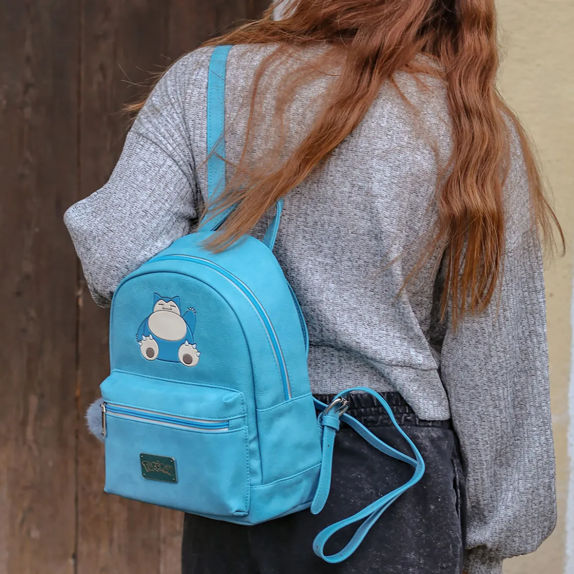 Pokemon - Relaxo schlafend Mini Rucksack blau