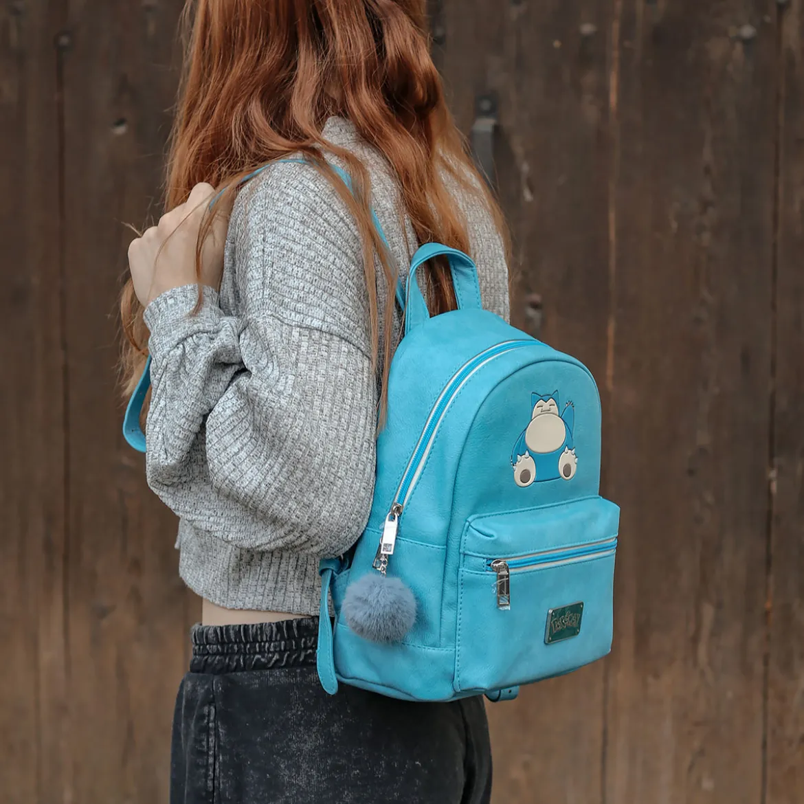 Pokemon - Relaxo schlafend Mini Rucksack blau