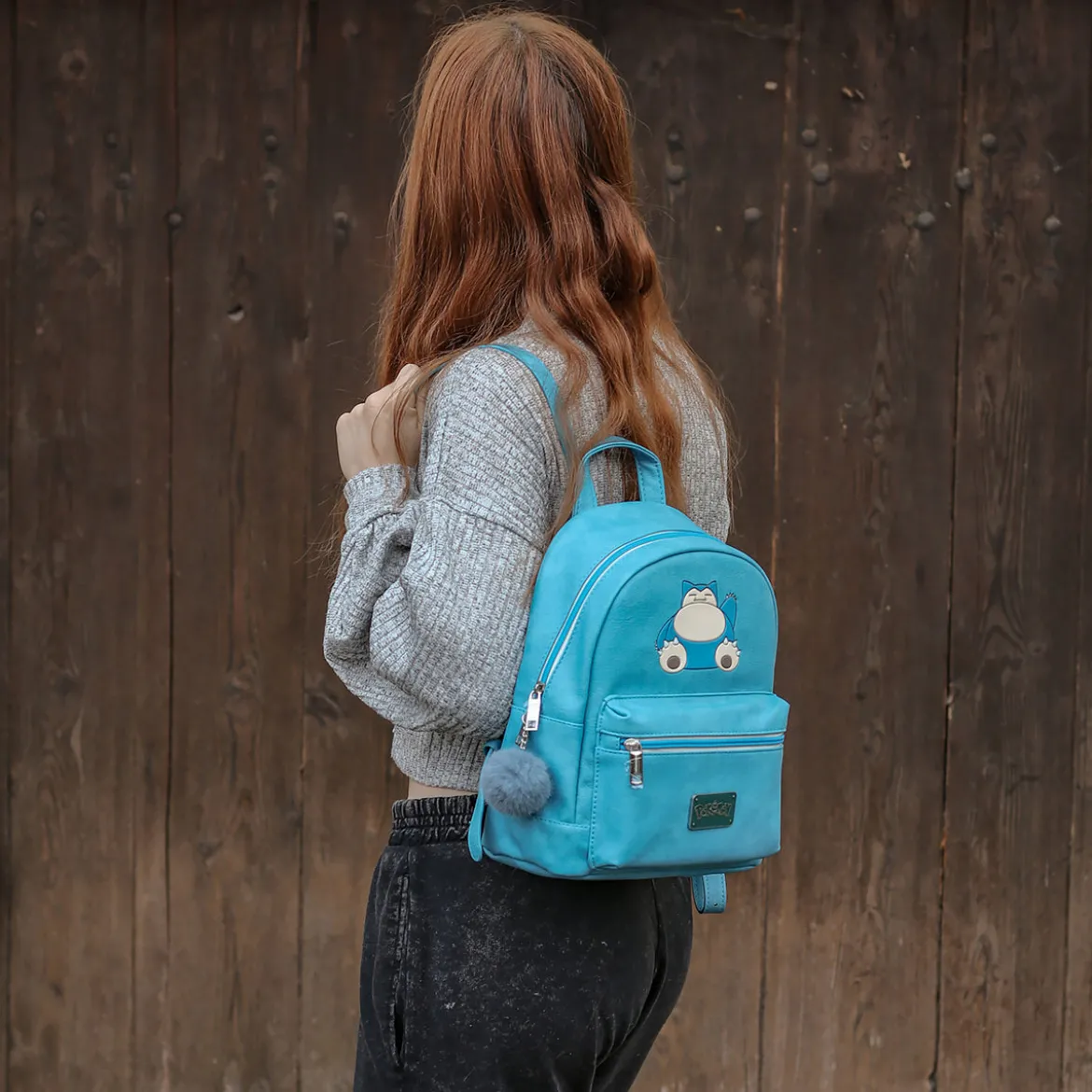 Pokemon - Relaxo schlafend Mini Rucksack blau