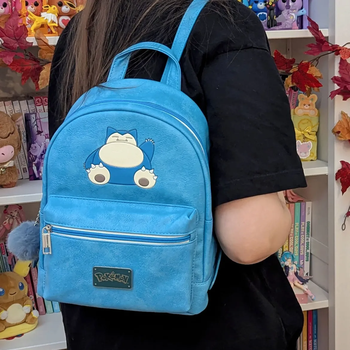 Pokemon - Relaxo schlafend Mini Rucksack blau