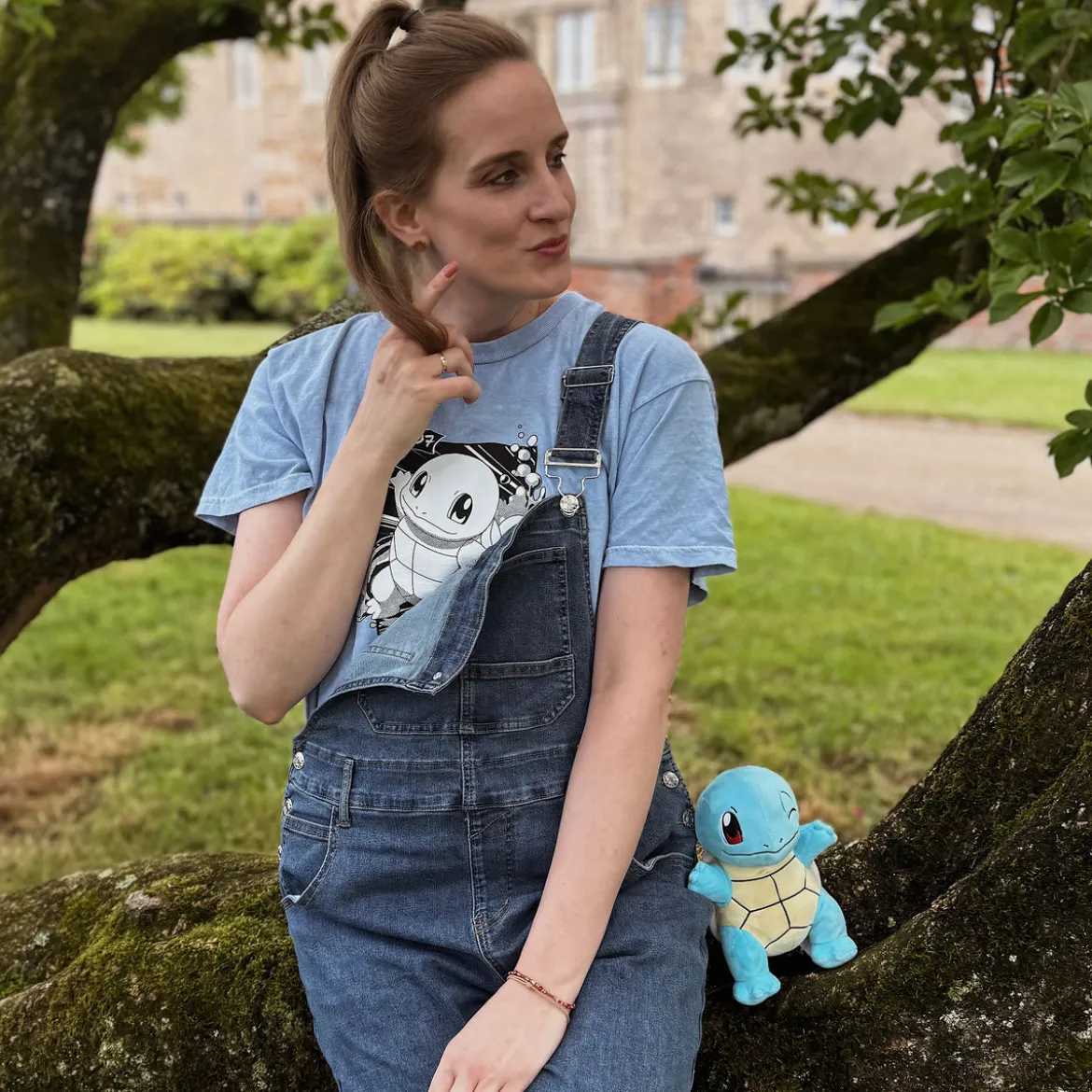 Pokemon - Schiggy Katakana Vintage T-Shirt