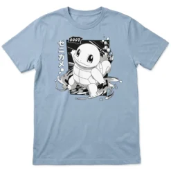 Pokemon - Schiggy Katakana Vintage T-Shirt