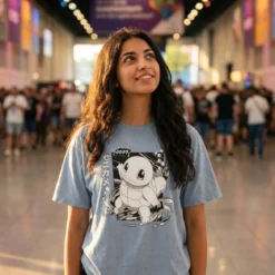Pokemon - Schiggy Katakana Vintage T-Shirt