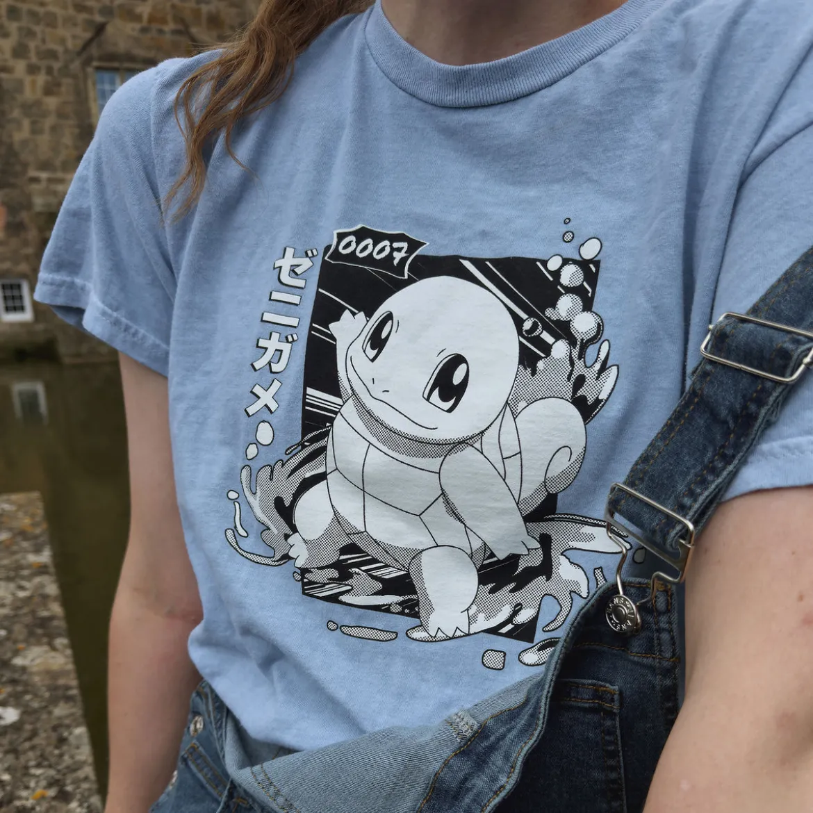 Pokemon - Schiggy Katakana Vintage T-Shirt