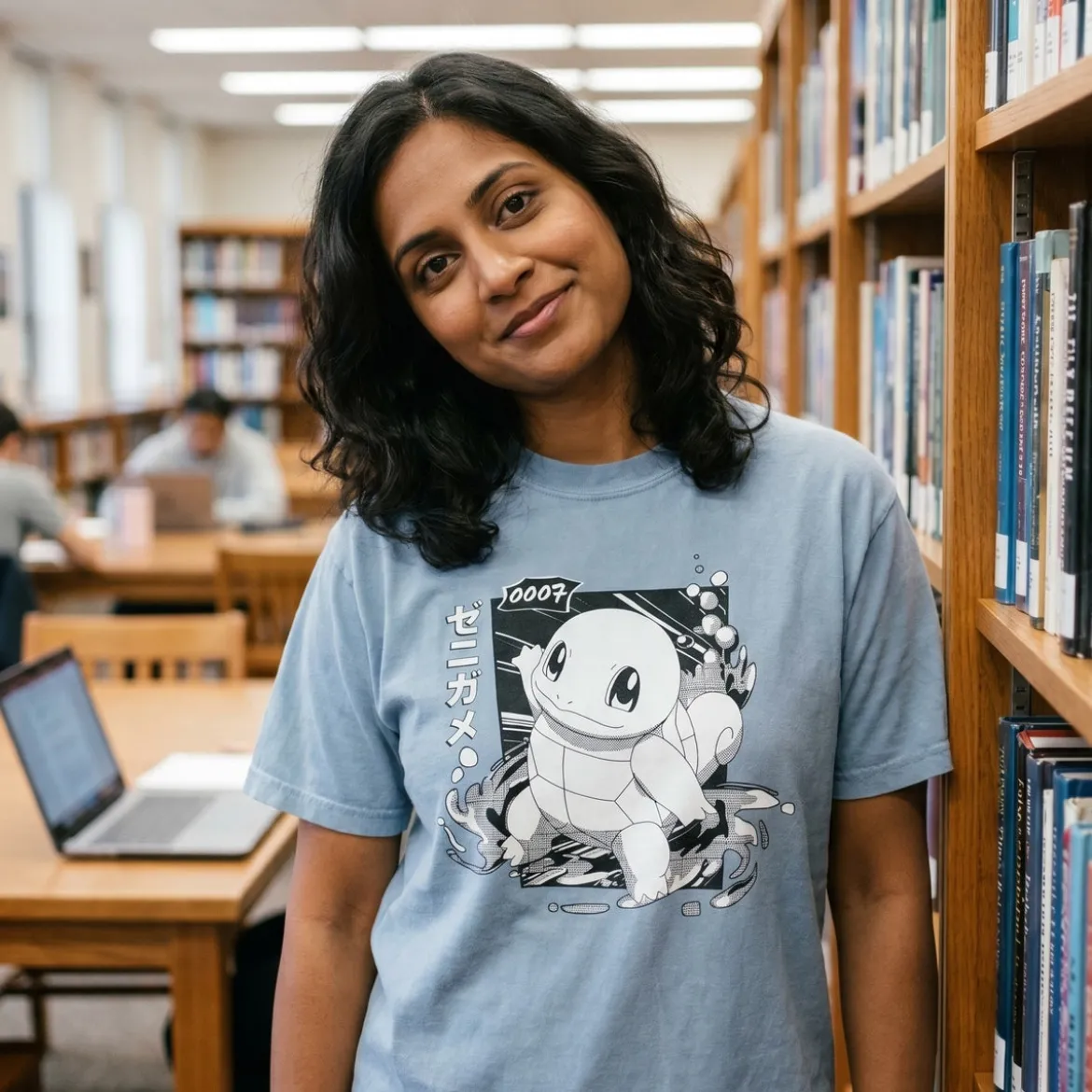 Pokemon - Schiggy Katakana Vintage T-Shirt