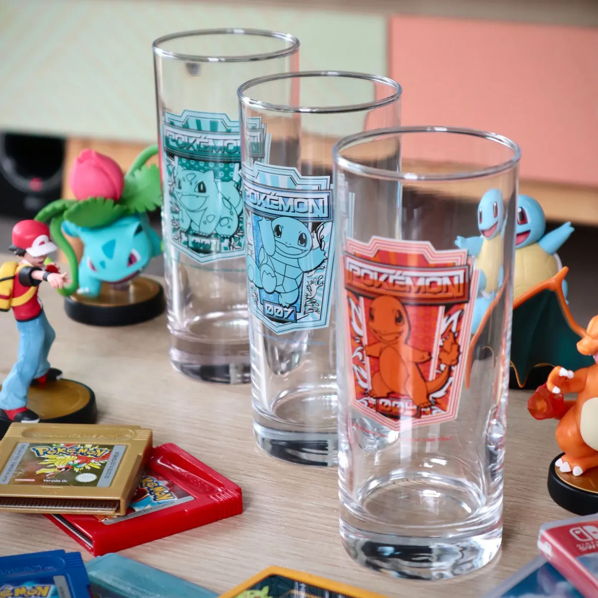 Pokemon - Starter Gläserset