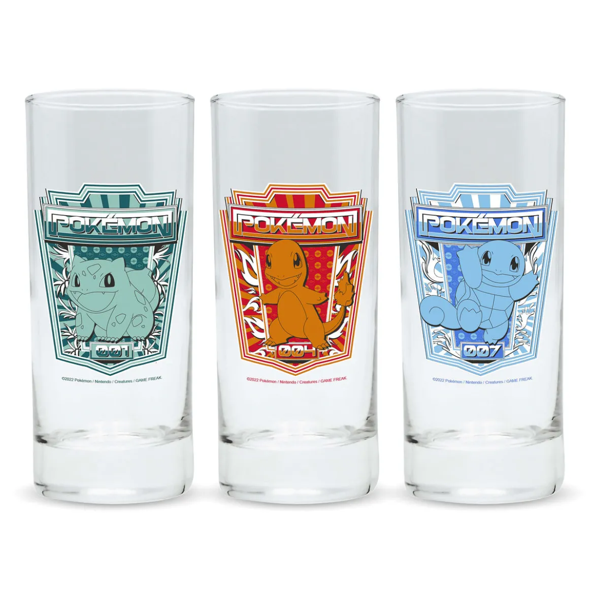 Pokemon - Starter Gläserset