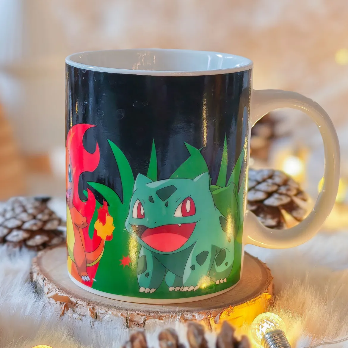 Pokemon - Starter Thermoeffekt Tasse