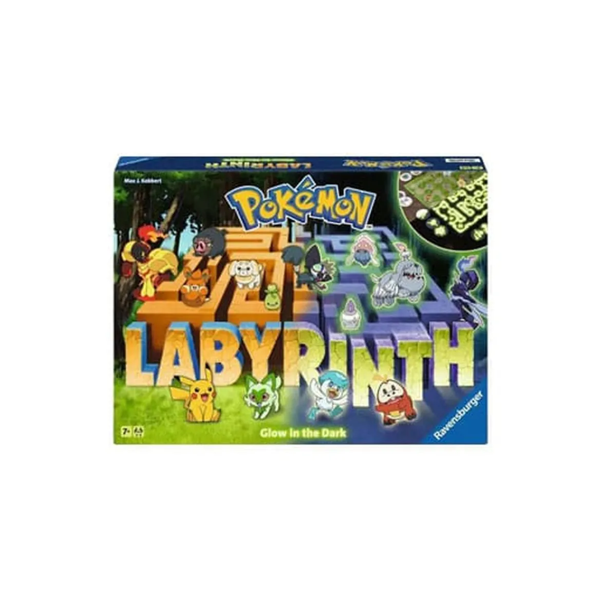 Pokémon Brettspiel Labyrinth Glow in the Dark