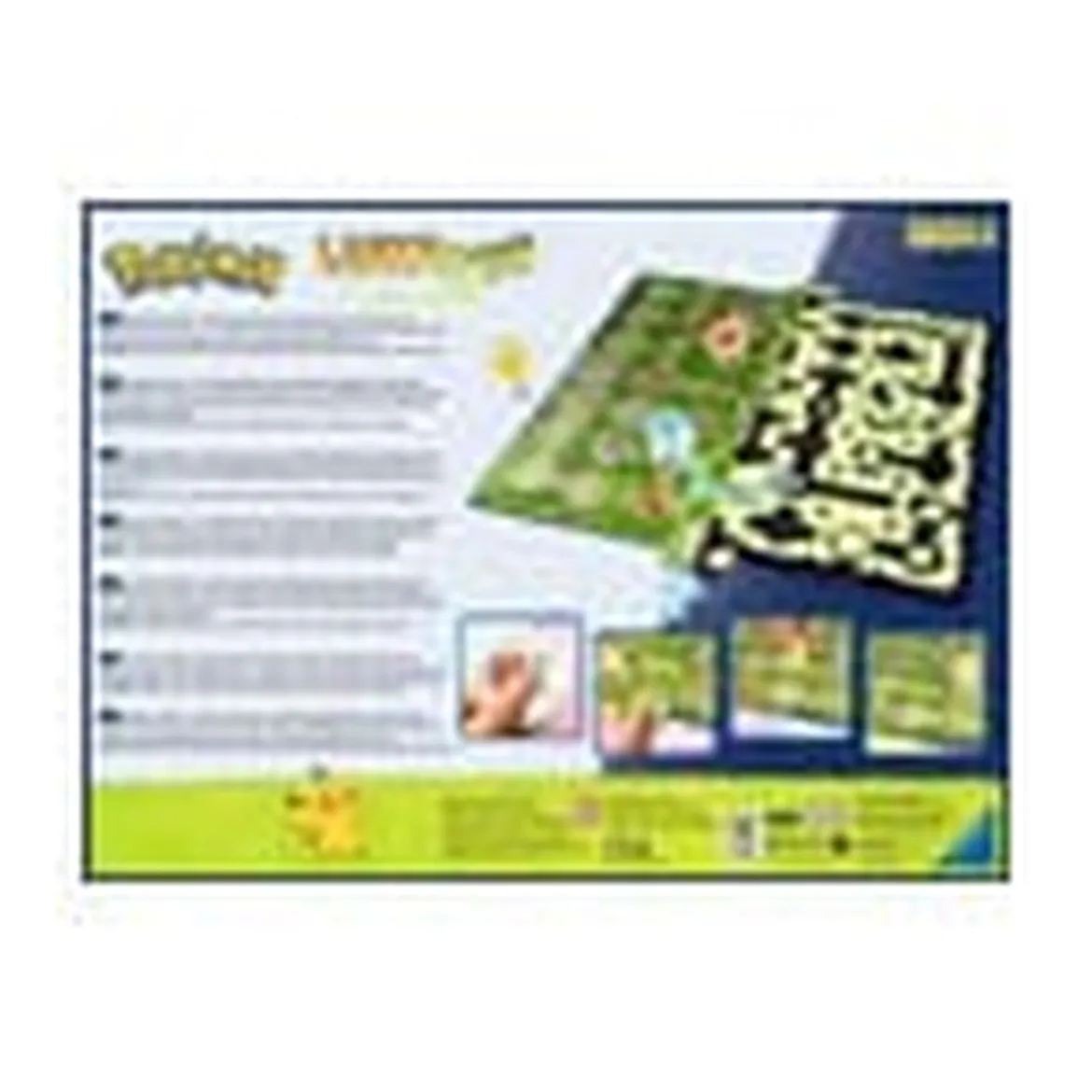 Pokémon Brettspiel Labyrinth Glow in the Dark