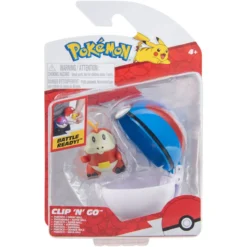 Pokémon Clip 'n' Go Actionfigur Krokel & Superball