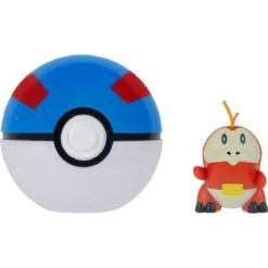 Pokémon Clip 'n' Go Actionfigur Krokel & Superball