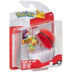 Pokémon Clip 'n' Go Actionfigur Wave 21 Chimpep & Pokéball