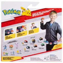Pokémon Clip 'n' Go Gürtel-Set Actionfigur Fynx
