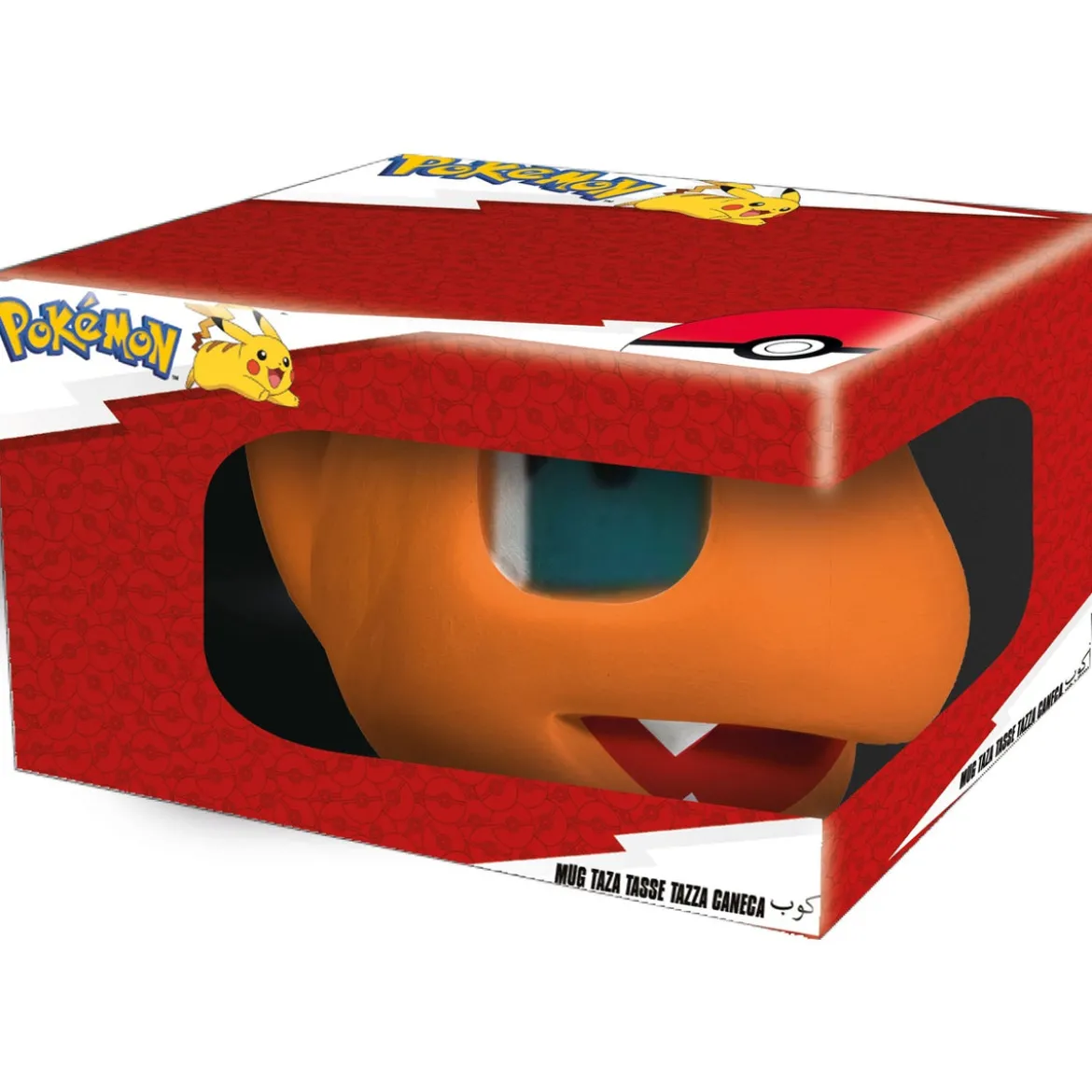 Pokémon 3D Tasse Glumanda 385 ml