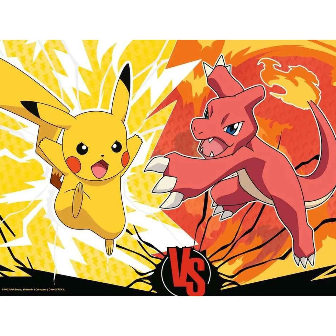Pokémon Puzzles 4er-Pack Pokémon-Kumpels (4x100 Teile)