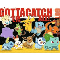 Pokémon Puzzles 4er-Pack Pokémon-Kumpels (4x100 Teile)