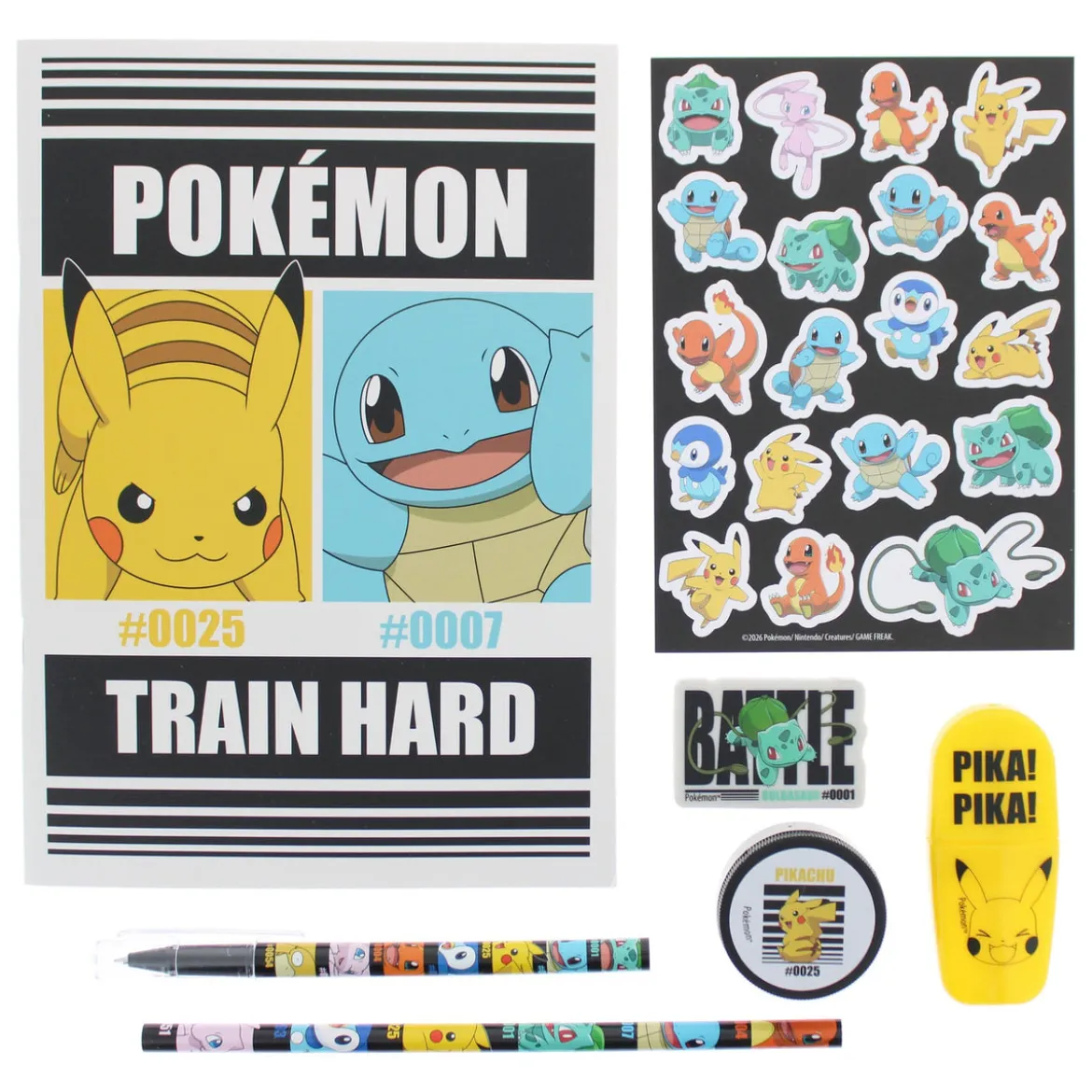 Pokémon Schreibset 7-teilig