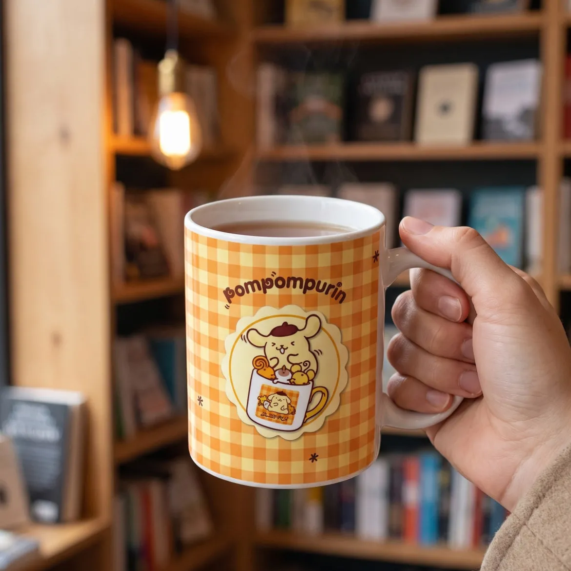 Pompompurin Squishy Cute Purin Tasse - Sanrio