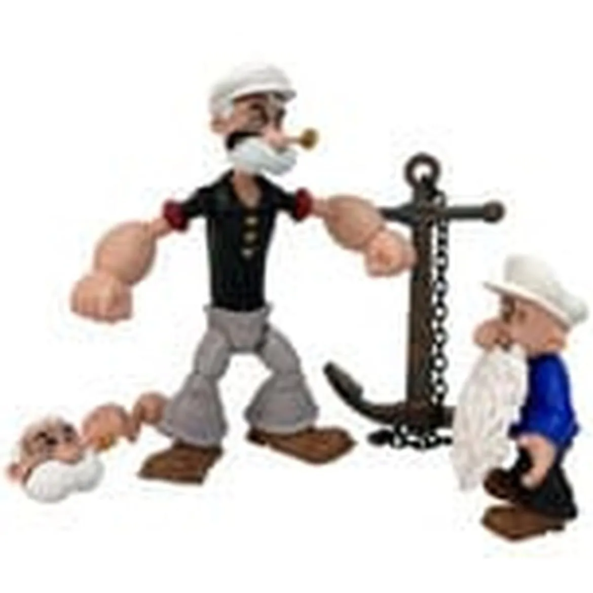 Popeye Actionfigur Wave 02 Poopdeck Pappy