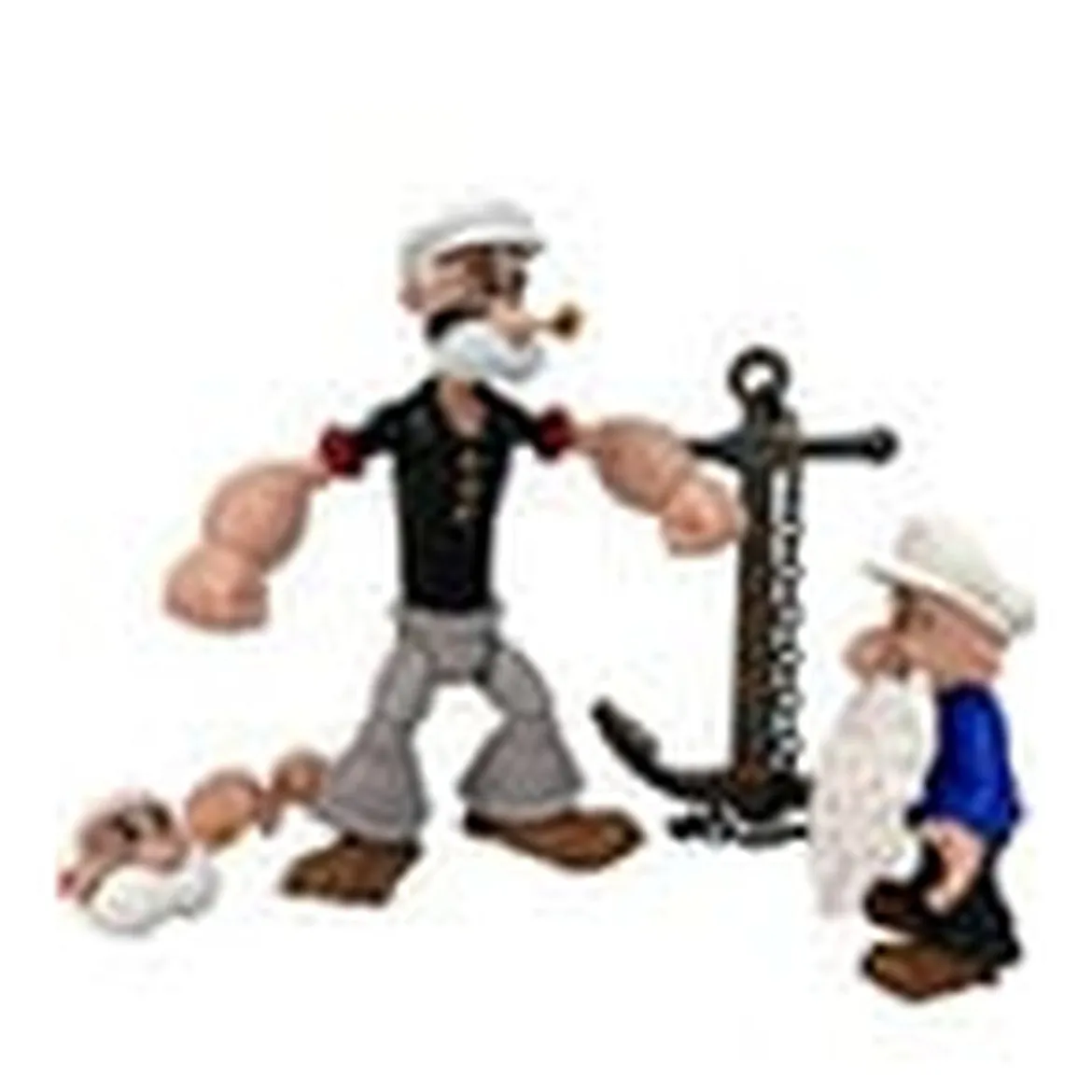 Popeye Actionfigur Wave 02 Poopdeck Pappy