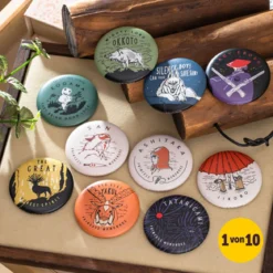 Prinzessin Mononoke Mystery Button
