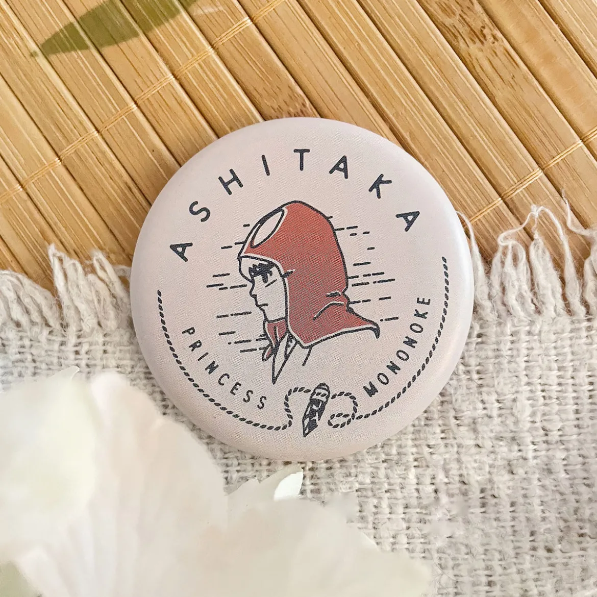 Prinzessin Mononoke Mystery Button