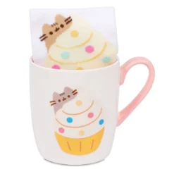 Pusheen - Cupcake Socken und Tasse