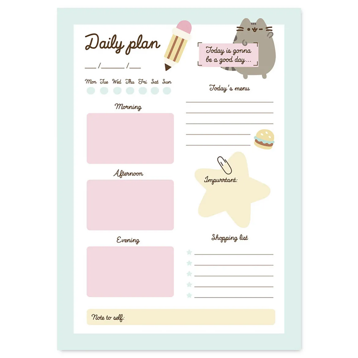Pusheen - Good Day Tagesplaner