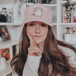 Pusheen - Good Vibes Basecap rosa