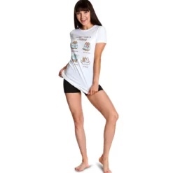 Pusheen - Guide to Relaxing Longshirt Damen weiß