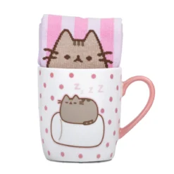 Pusheen - Marshmallow Socken und Tasse