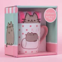 Pusheen - Marshmallow Socken und Tasse