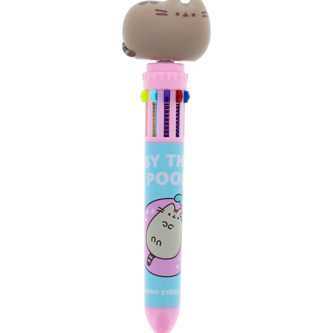Pusheen Mehrfarbiger Stift Spinny By The Pool Blau