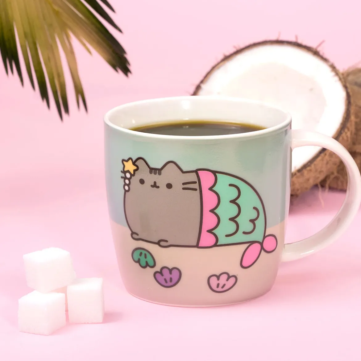 Pusheen - Mermaid Thermoeffekt Tasse