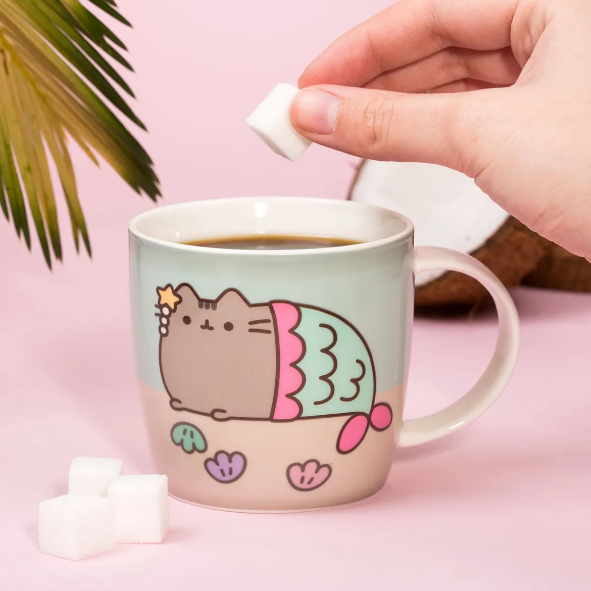 Pusheen - Mermaid Thermoeffekt Tasse