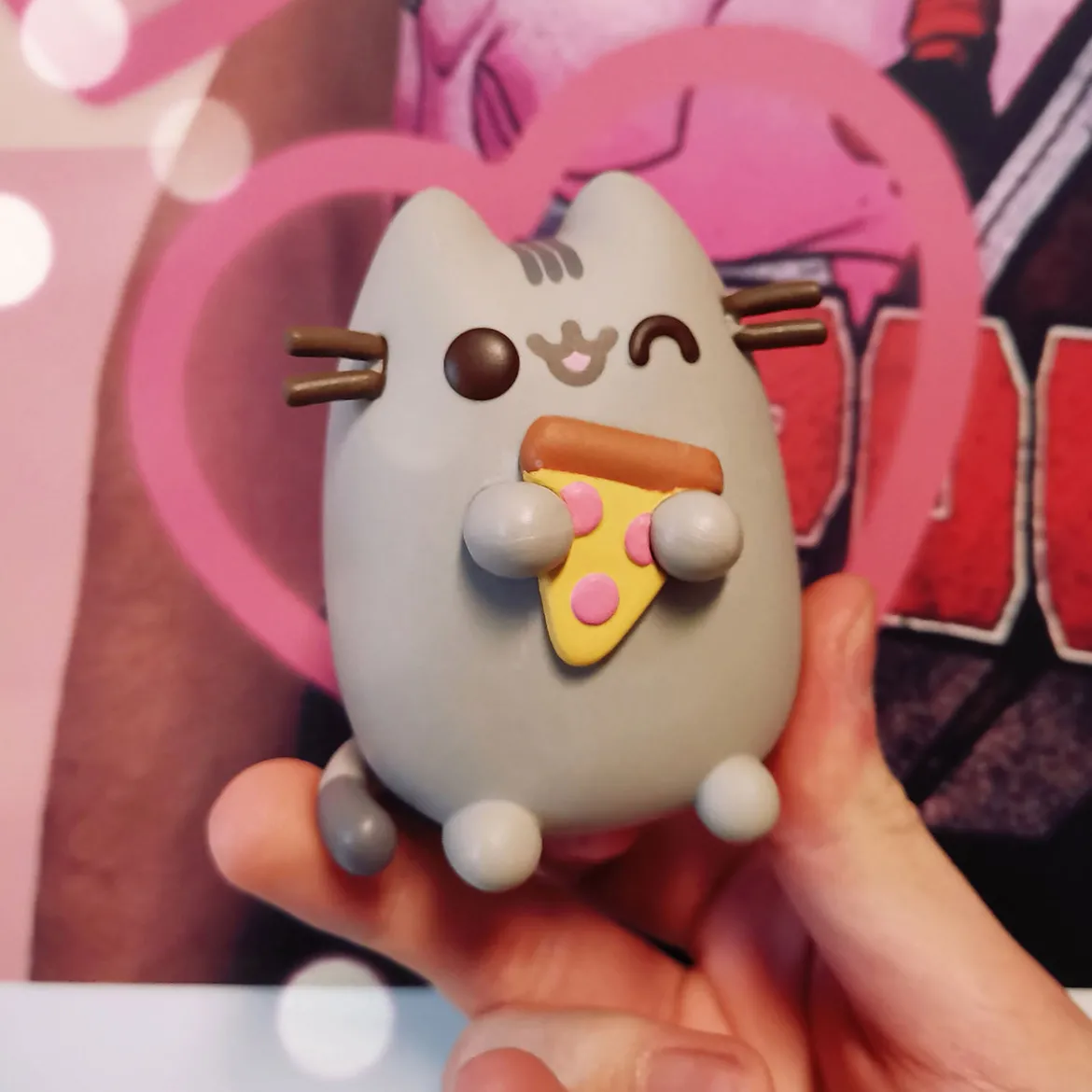 Pusheen mit Pizza Funko Pop Figur