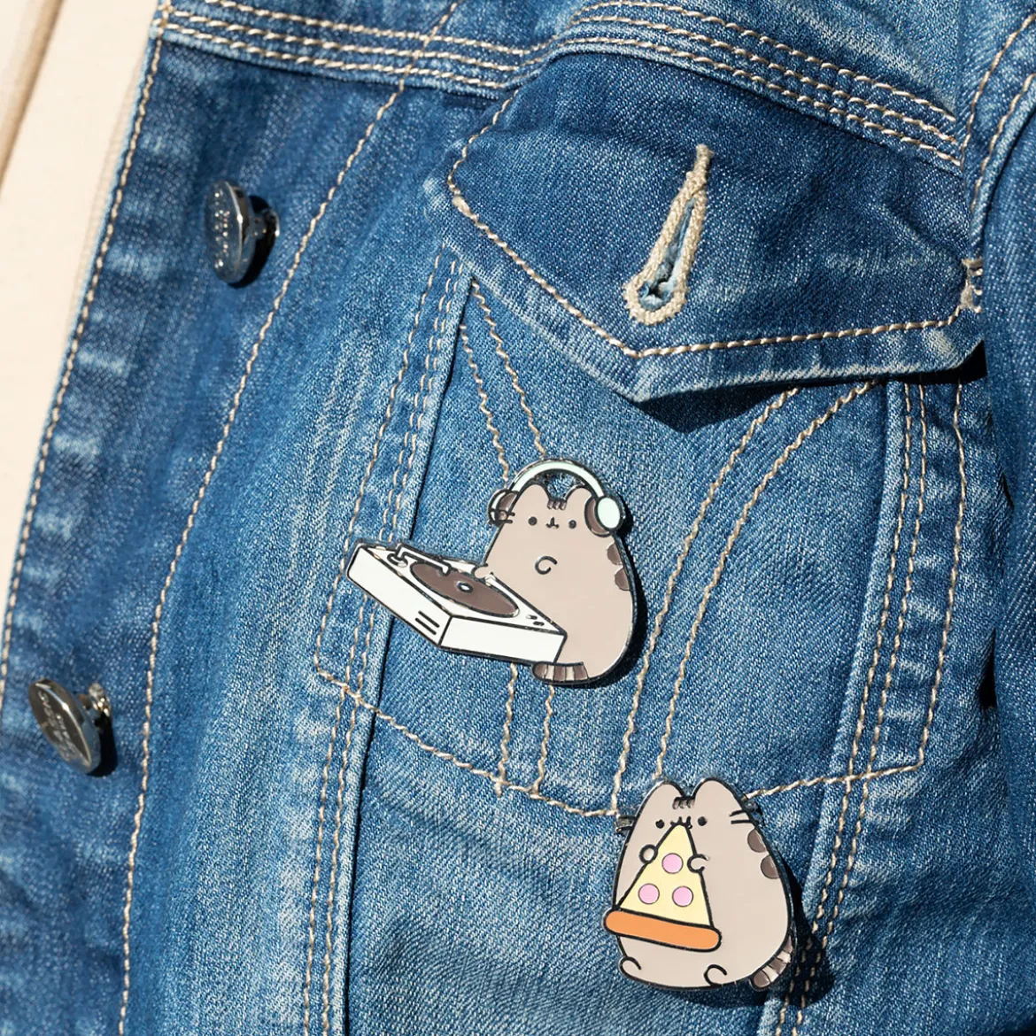 Pusheen - Pins 4er Set
