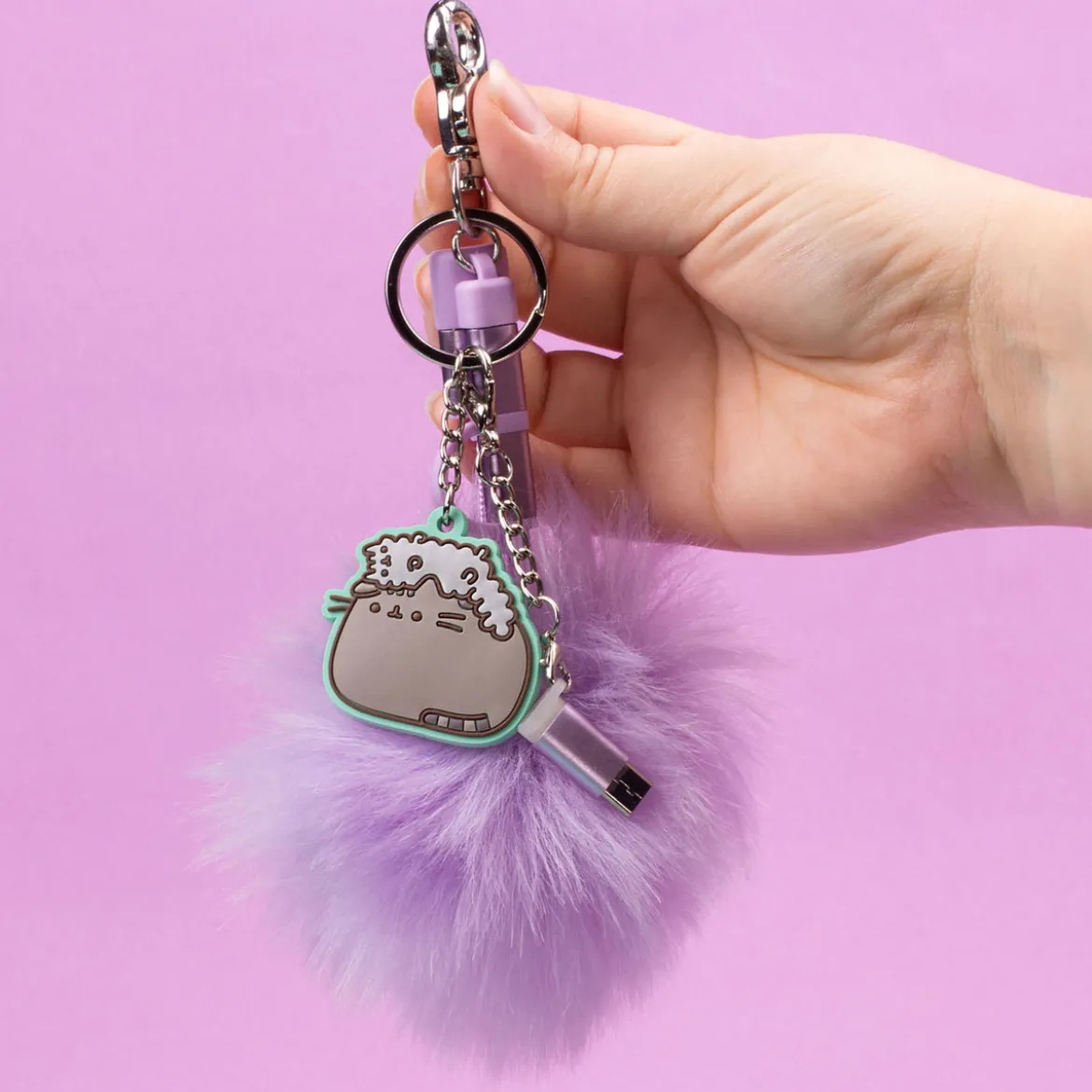 Pusheen - Pom Pom USB Schlüsselanhänger
