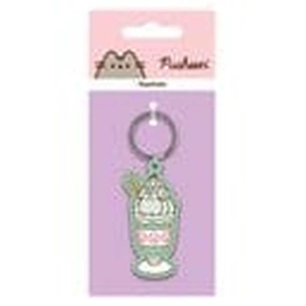 Pusheen PVC Schlüsselanhänger Matcha